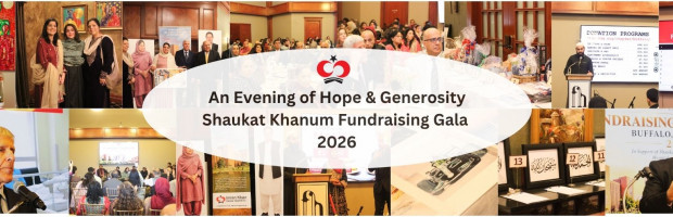 An Evening of Hope & Generosity: Shaukat Khanum Fundraising Gala 2026